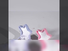 personalized hign quality flip starfish velvet ring box jewelry packaging