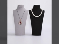 High End Jewellery Mannequin Custom White Jewelry Stand Display Jewelry Mannequin